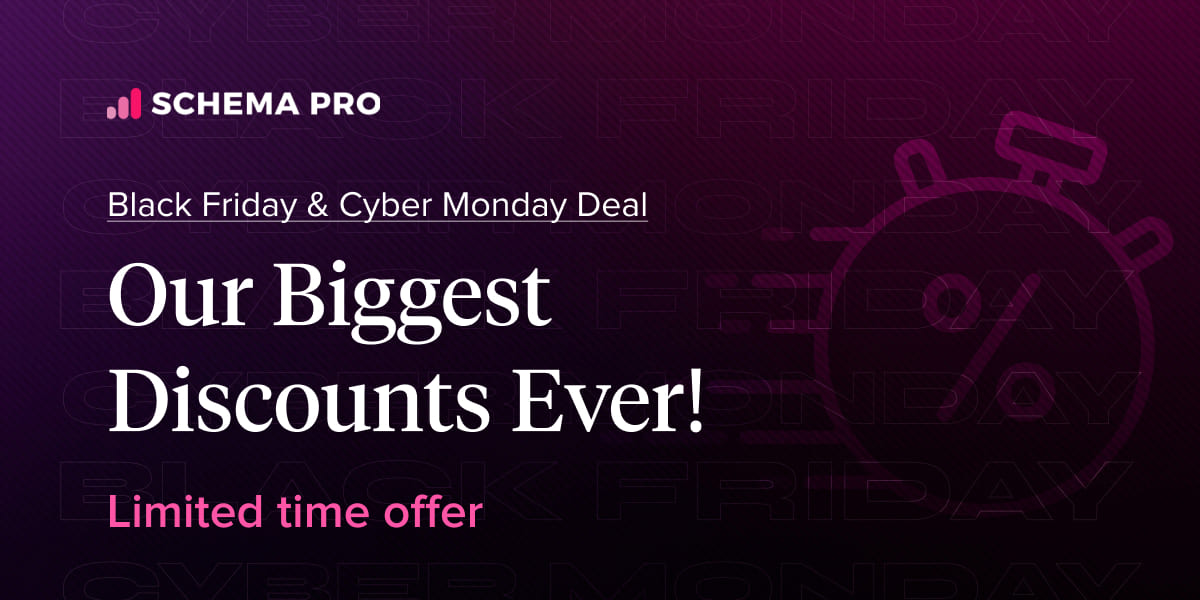 Schema Pro BFCM Deals